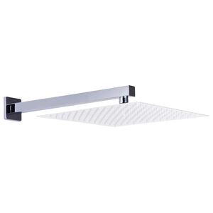 vidaXL Du&scaron;o atrama, sidabrinė, 30cm, nerūdijantis plienas 201