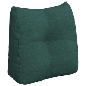 vidaXL Apsaugos Pagalvė Tamsiai žalia 45 x 24 x 50 cm audinys