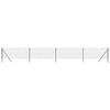 vidaXL Vielinė tinklinė tvora, antracito, 1x10m, galvanizuotas plienas