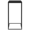 vidaXL Šoninis staliukas, juodos spalvos, 40x30x59cm, mediena