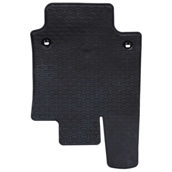 vidaXL Automobilių kilimėlis 4 pcs Juoda Guma