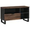 vidaXL TV vienetai su stalčių graikinis rie&scaron;utmedis 80 x 33 x 46 cm