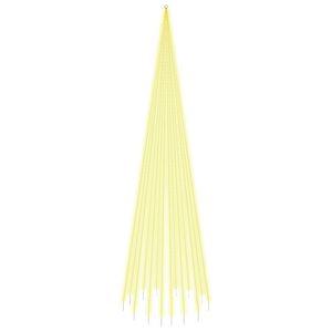 vidaXL Kalėdų eglutė ant vėliavos stiebo, 800cm, 1134 &scaron;iltos LED