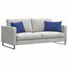 vidaXL Sofa Pagalvės 2 pcs Policijos mėlyna 60 x 40 cm