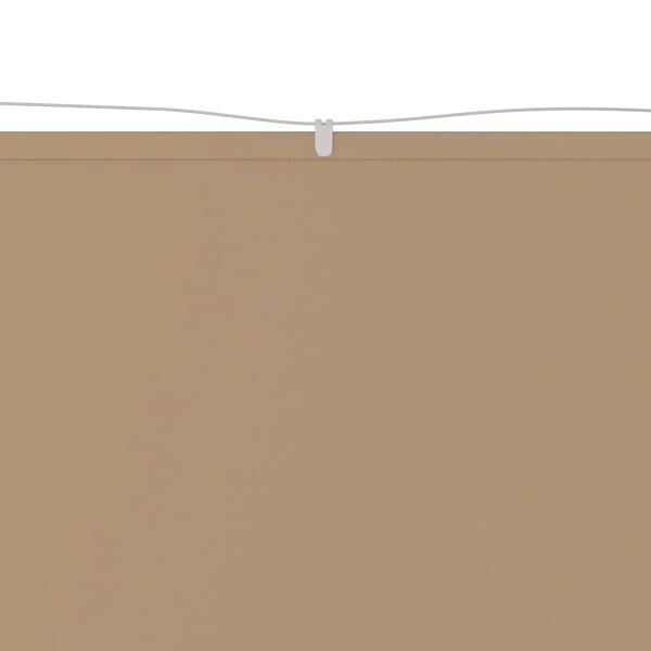 vidaXL Vertikali markizė, taupe spalvos, 180x1200cm, oksfordo audinys