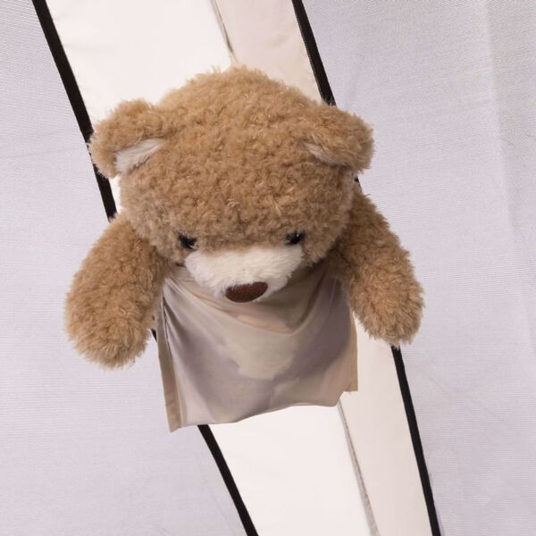 DERYAN Palapinė nuo uodų lovai, kreminės spalvos, 200x90x110 cm