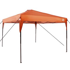 vidaXL Kupolo palapinė 290 x 290 x 251 cm Oranžinė audinys