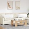 vidaXL Sofa Pagalvės 2 pcs Balta 120 x 40 cm audinys