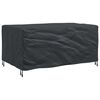 vidaXL Baldų uždangalas Paprastas Juoda 172 x 113 x 73 cm 600D