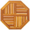 vidaXL Stalvir&scaron;is, 50x50x2cm, akacijos medienos masyvas, a&scaron;tuonkampis