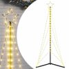 vidaXL LED Kalėdų eglutė 363 LEDs &Scaron;ilta Balta 182 cm