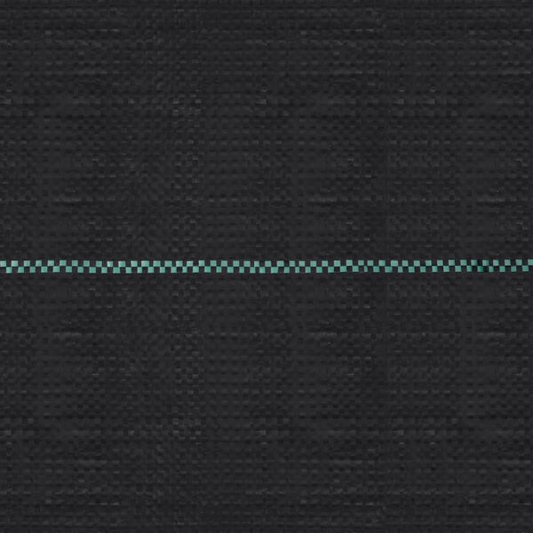 vidaXL Agroplėvelė nuo piktžolių ir šaknų, juoda, 1x25m, PP