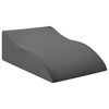 vidaXL Koja pagalvė Pilka 68 x 41 x 21 cm PU putos