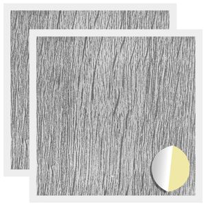 vidaXL Savistovaus Dangčio Varžtas 2 vnt. Pilkas Sonoma &Oslash; 20 x 0,5 mm