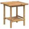 vidaXL Kavos staliukas, 45x45x45cm, bambukas
