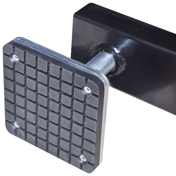 vidaXL Skersinis Kėlimo Adapteris, 2 tonų, Raudonas