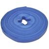 vidaXL Plok&scaron;čia žarna, PVC, 100m, 1"
