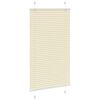 vidaXL Plisuotas Blind Cream 70x150 cm Audinio plotis 69,4 cm