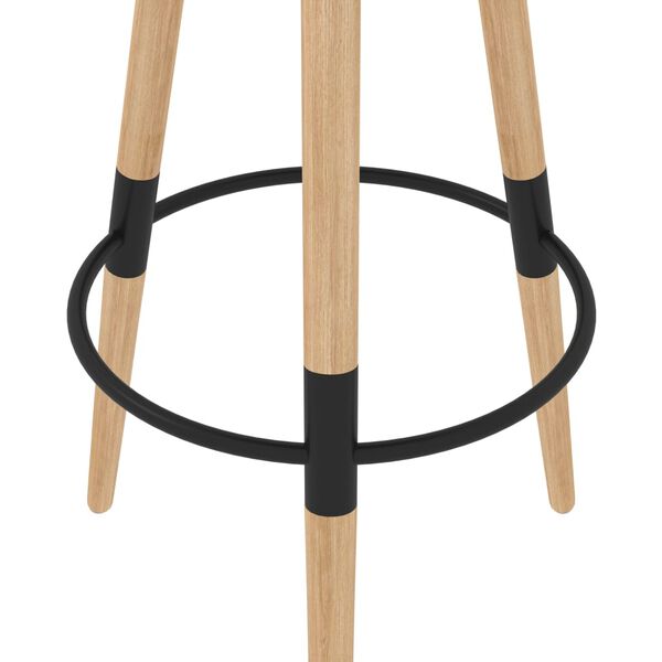 vidaXL Baro baldų komplektas, 3 dalių, baltos spalvos (287255+287265)