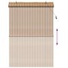 vidaXL Roletas su užuolaidomis Gamta 150 x 220 cm bambukas