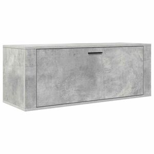 vidaXL Spintelė batams, betono pilka, 100x35x38cm, apdirbta mediena