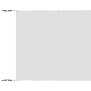 vidaXL Vertikali markizė, baltos spalvos, 60x800cm, oksfordo audinys