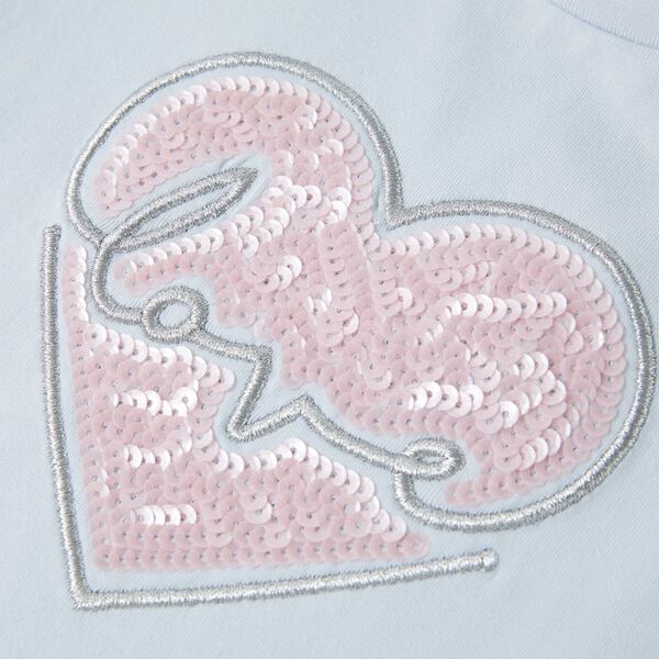 Vaikiški marškinėliai, šviesiai mėlynos spalvos, 140 dydžio