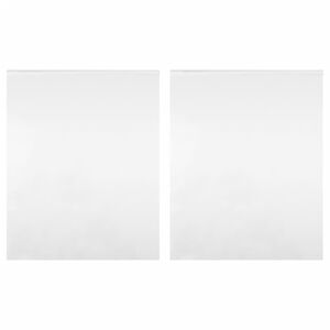 vidaXL Veidrodinės plėvelės, 2vnt., 45x150cm, PET, lipnios