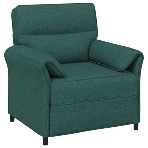 vidaXL Sofa 100% poliesteris metalinis rėmas MDF, fanera
