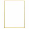 vidaXL Vestuvinis Arklys Auksinė 150 x 49,5 x 200 cm Plienas