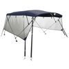 vidaXL Bimini vir&scaron;aus stogelis su sienomis, 243x(170-182)x137cm