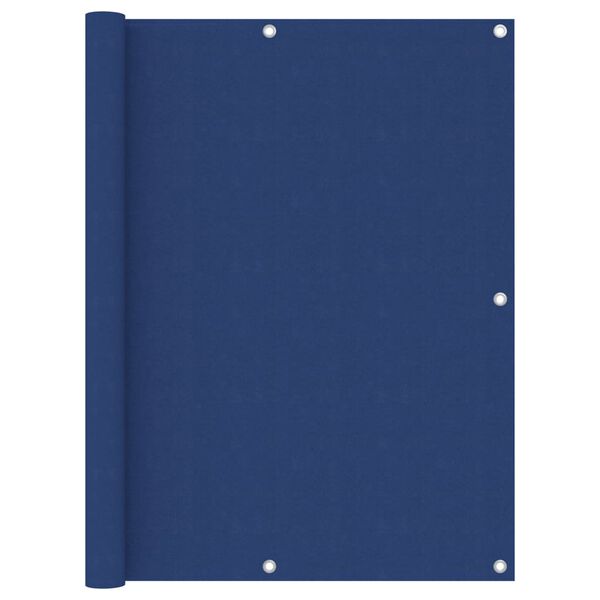 vidaXL Balkono pertvara, mėlynos spalvos, 120x400cm, oksfordo audinys