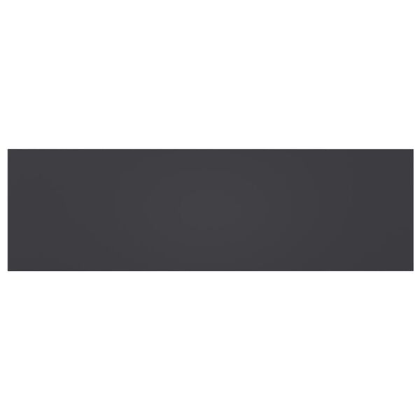 vidaXL Knygų lentynos plok&scaron;tės, 4vnt., pilkos, 100x30x1,5cm, MDP