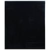 vidaXL Langų plėvelė, juoda, 45x2000cm, PVC, statinė, matinė