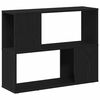 vidaXL TV spintelių komplektas 80 x 24 x 63 cm Juodas ąžuolas