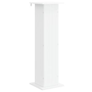 vidaXL Augalų stovas Balta 30,5 x 30 x 100,5 cm Apdirbta mediena