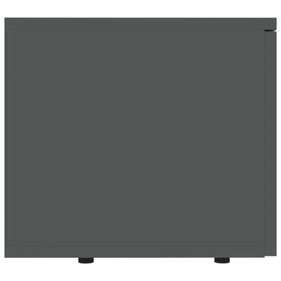 vidaXL Televizoriaus spintelė, juodos spalvos, 80x34x30cm, MDP