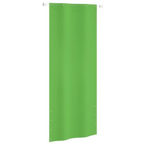vidaXL Balkono pertvara, &scaron;viesiai žalia, 100x240cm, oksfordo audinys