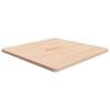 vidaXL Stalvir&scaron;is, 70x70x2,5cm, neapdorotas ąžuolo medienos masyvas