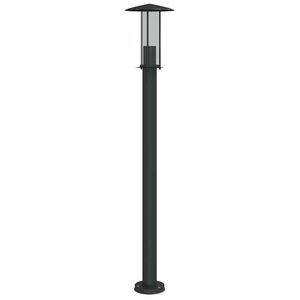 vidaXL Lauko &scaron;viestuvas, juodos spalvos, 100cm, nerūdijantis plienas