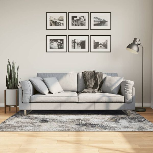 vidaXL Kilimas, įvairiaspalvis, 120x180cm, neslystantis, plaunamas