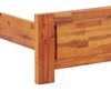 vidaXL Lovos rėmas, 100x200cm, akacijos medienos masyvas