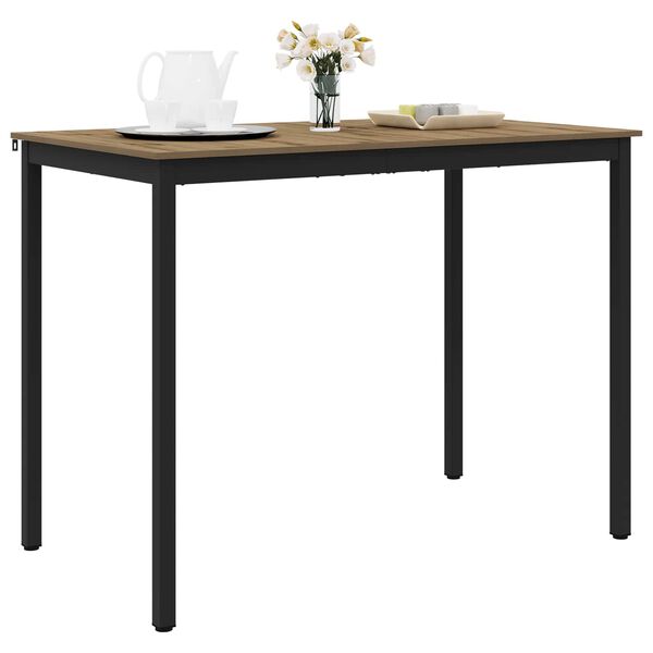 vidaXL Stovintis Baro Stalas Apdirbta mediena