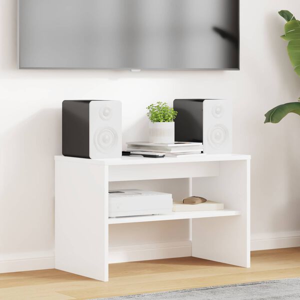 vidaXL Televizoriaus spintelė Balta 60 x 35 x 40 cm Apdirbta mediena