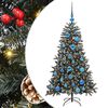 vidaXL Dirbtinė Kalėdų eglutė Žalia 120 cm PVC, plastikas ir plienas