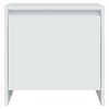 vidaXL Naktinės spintelės, 2vnt., baltos, 45x34x44,5cm, mediena
