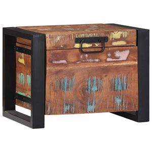 vidaXL Saugojimo dėžės 40 x 30 x 30 cm Perdirbtos medienos masyvas