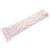 vidaXL Pull Starter Cord Balta ir Raudona &Oslash;5 mm 10 m Nailonas