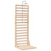 vidaXL Lauko du&scaron;as 225 cm Natūrali