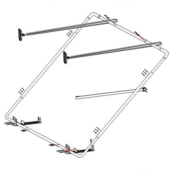 Infinity Sūkurinės vonios uždangalo keltuvas